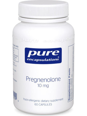 Pure Encapsulations, Pregnenolone, 10 mg, 60 vcaps
