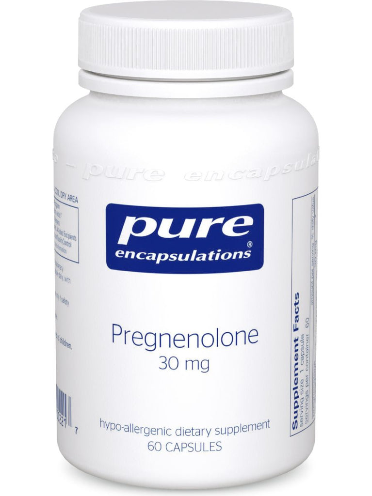 Pure Encapsulations, Pregnenolone, 30 mg, 60 vcaps