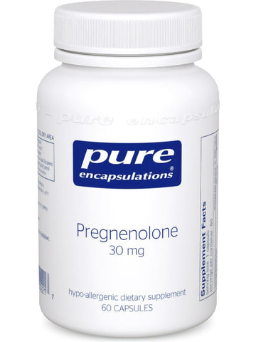 Pure Encapsulations, Pregnenolone, 30 mg, 60 vcaps