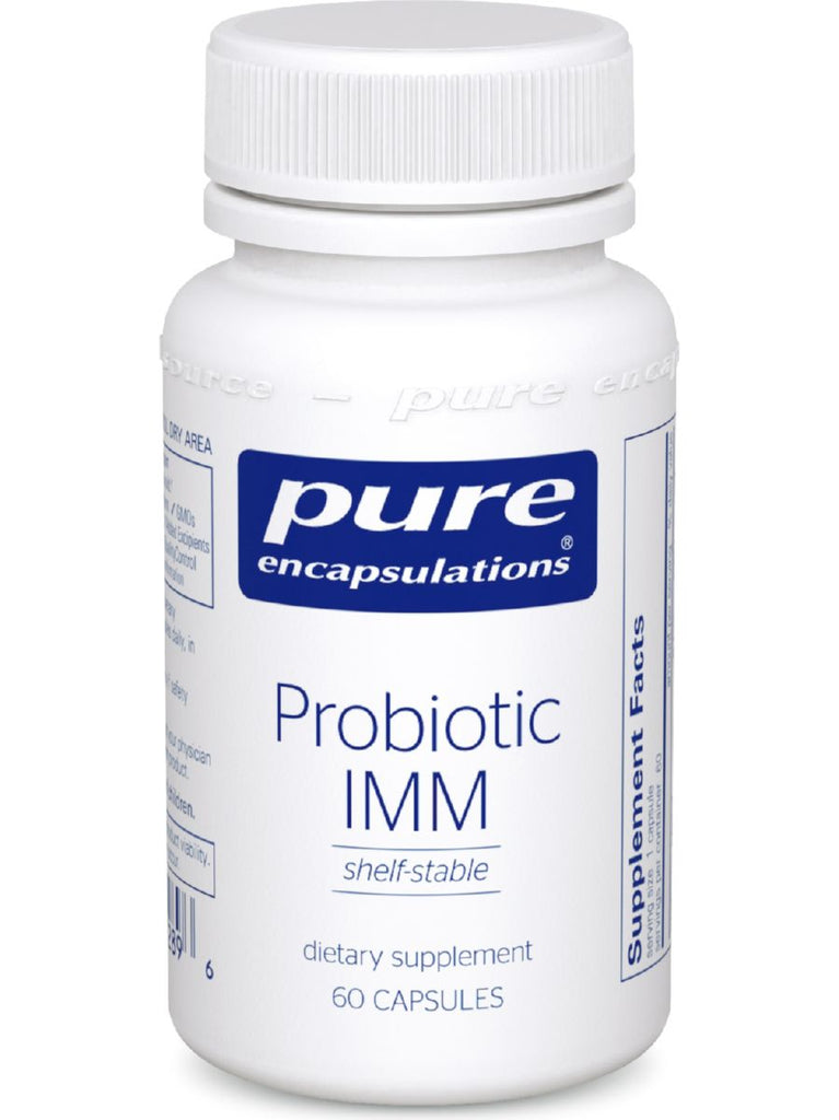 Pure Encapsulations, Probiotic IMM, 60 caps