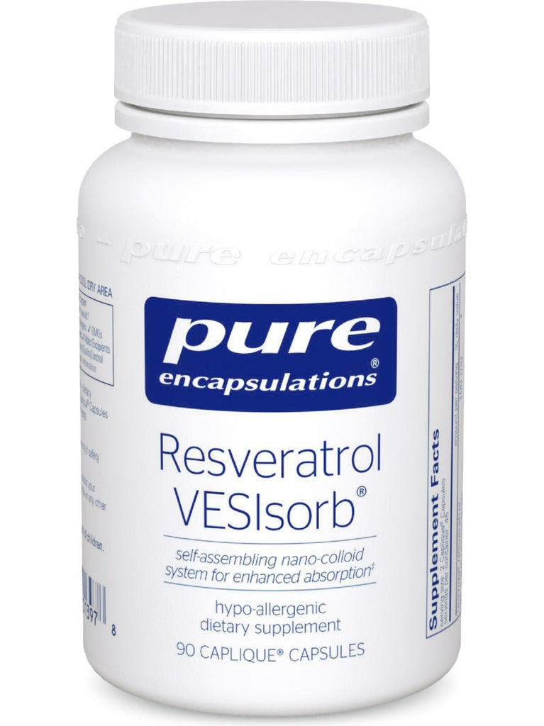 Pure Encapsulations, Resveratrol VESIsorb, 90 caps