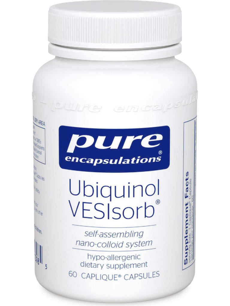 Pure Encapsulations, Ubiquinol VESIsorb, 60 caps