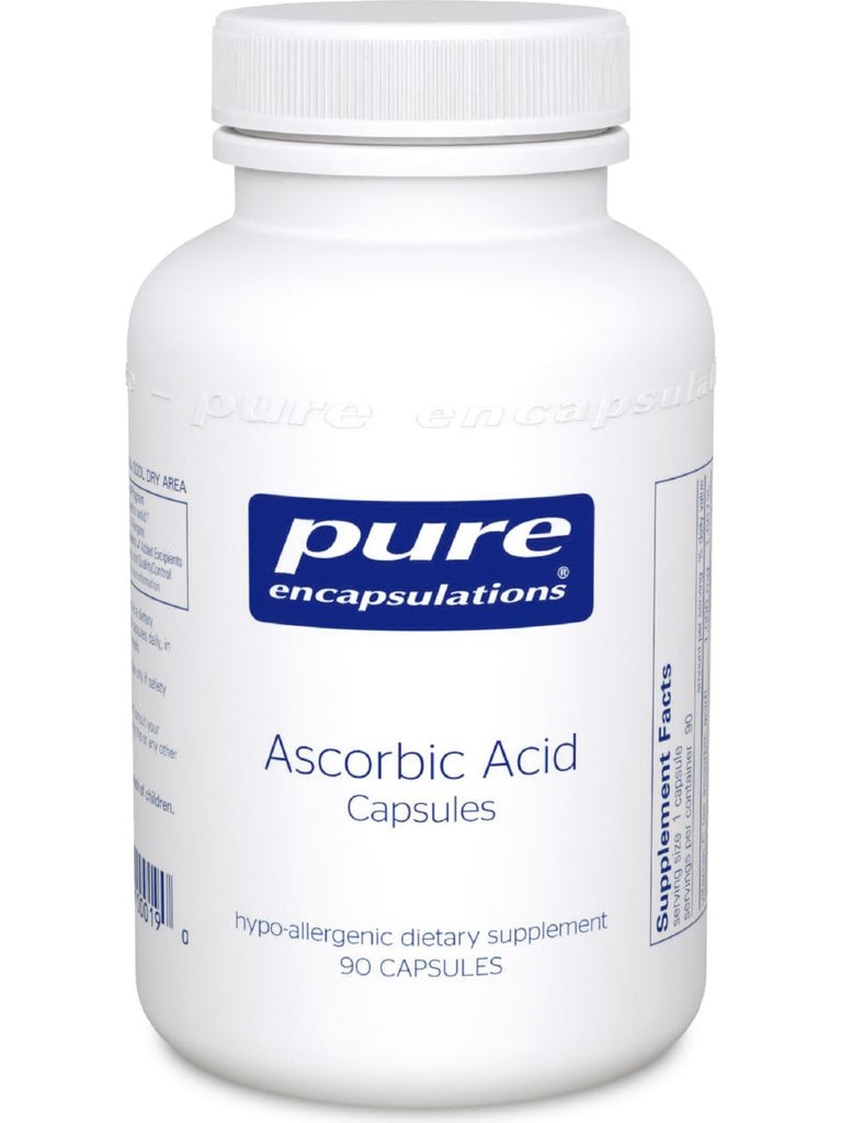 Pure Encapsulations, Pure Ascorbic Acid, 90 vcaps