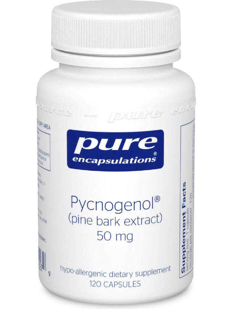 Pure Encapsulations, Pycnogenol, 50 mg, 120 vcaps