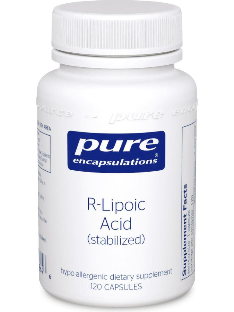 Pure Encapsulations, R-Lipoic Acid (stabilized), 120 vcaps
