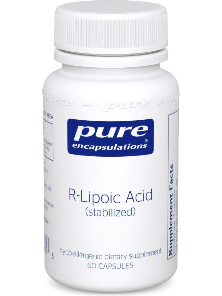 Pure Encapsulations, R-Lipoic Acid (stabilized), 60 vcaps