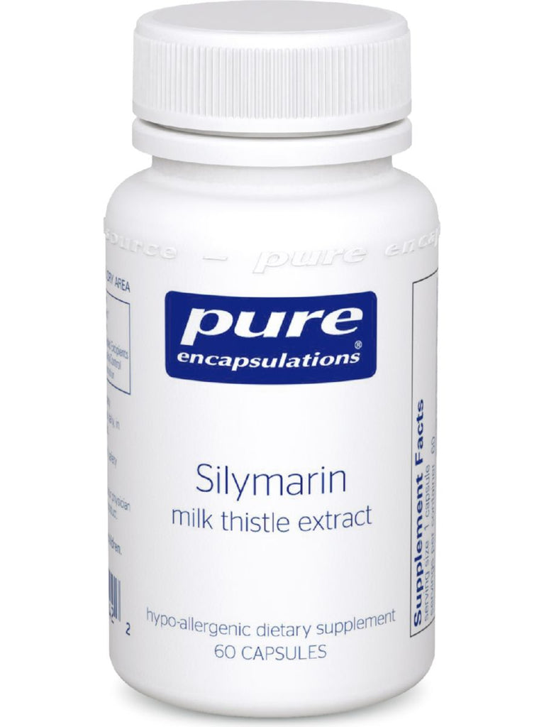 Pure Encapsulations, Silymarin, 250 mg, 60 vcaps