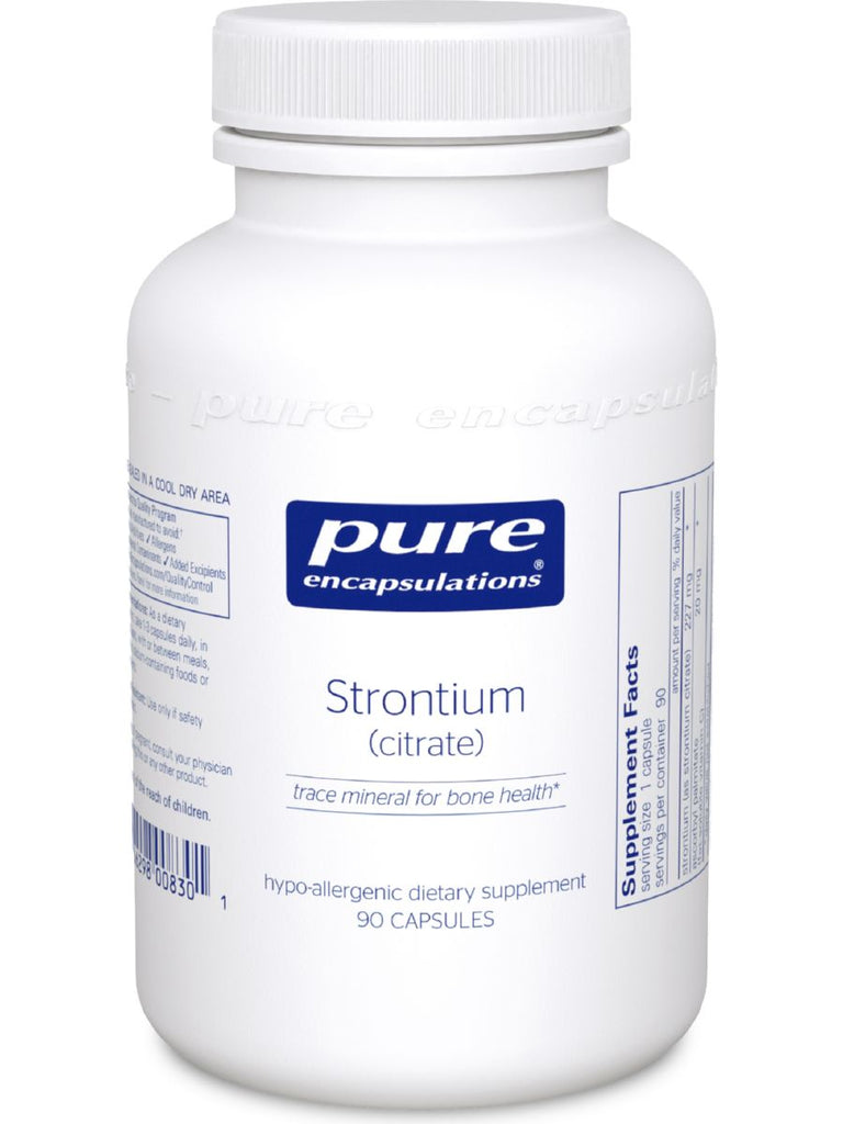 Pure Encapsulations, Strontium, 227 mg, 90 vcaps