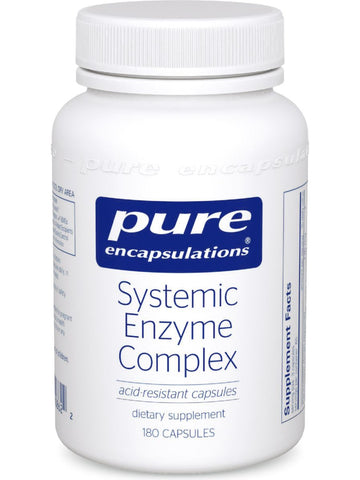 Pure Encapsulations, Systemic Enzyme Complex, 180 vcaps