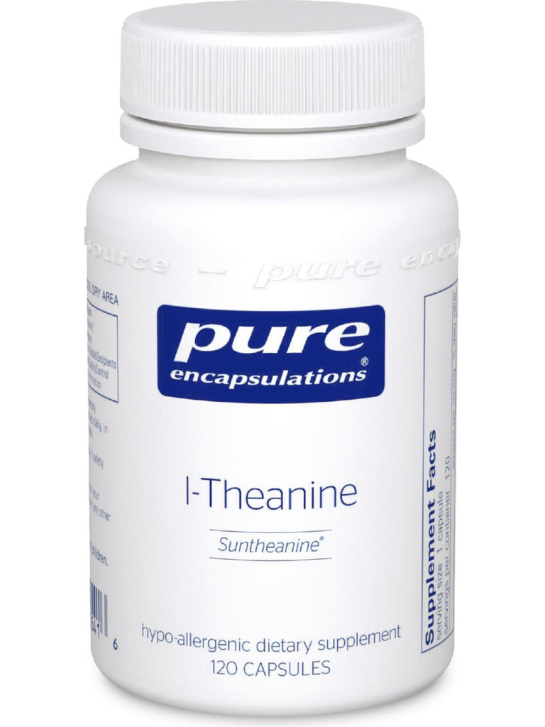 Pure Encapsulations, L-Theanine, 200 mg, 120 vcaps