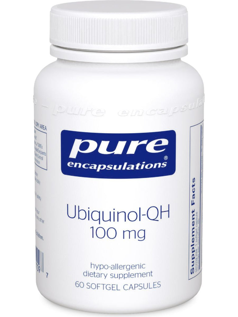 Pure Encapsulations, Ubiquinol-QH, 100 mg, 60 gels