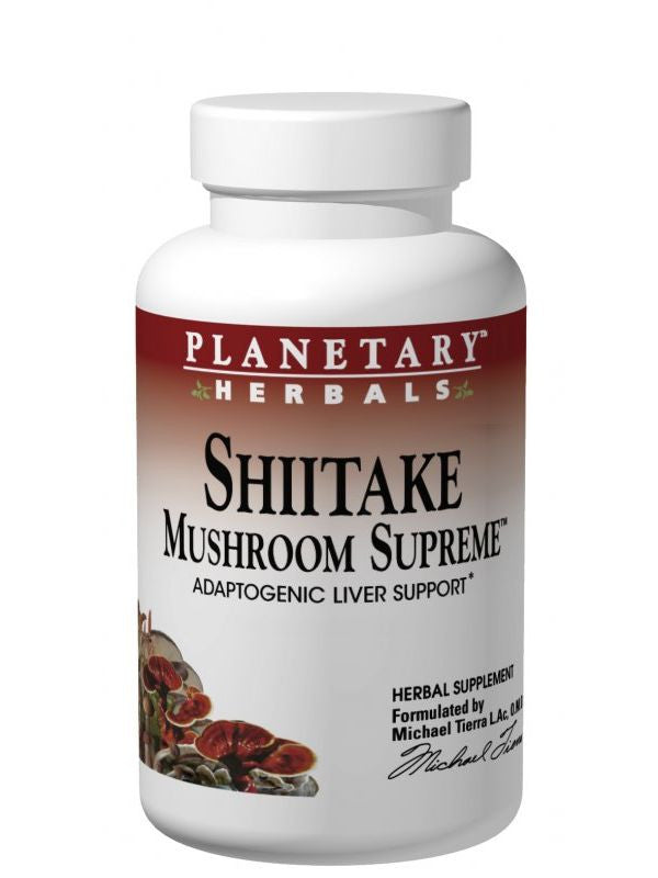 Planetary Herbals, Shiitake Mushroom Supreme, 50 ct