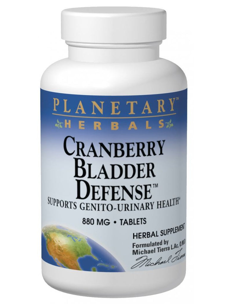Planetary Herbals, Cranberry Bladder Defense, 120 ct