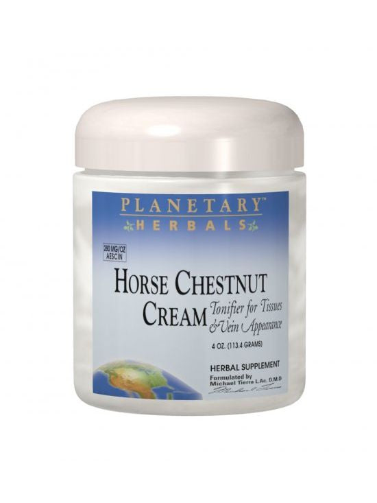 Planetary Herbals, Horse Chestnut Cream, 4 oz