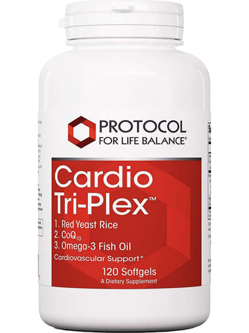 Protocol For Life Balance, Cardio Tri-Plex, 120 Softgels