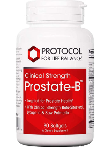 Protocol For Life Balance, Clinical Strength, Prostate-B, 90 Softgels