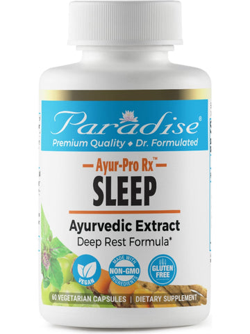 Paradise Herbs, AYUR-Pro Rx, Sleep, 60 vegetarian capsules