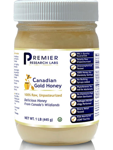 Premier Research Labs, Canadian Gold Honey, 1 lb