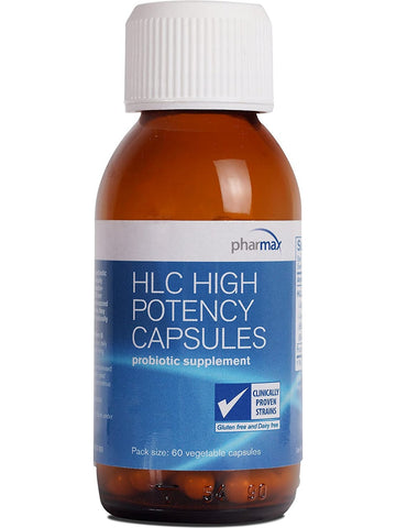 Pharmax, HLC High Potency Capsules, 60 Vegetable Capsules