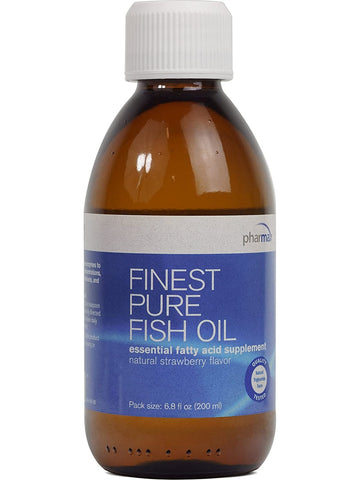 Pharmax, Finest Pure Fish Oil, Natural Strawberry Flavor, 6.8 fl oz