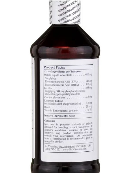 Rx Vitamins for Pets, Ultra EFA for Dogs & Cats, 16 fl oz