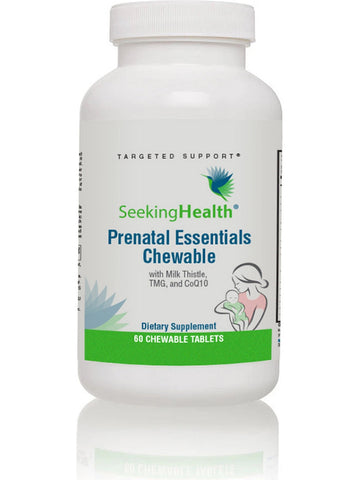 Seeking Health, Prenatal Essentials Chewable, 60 chewable tablets