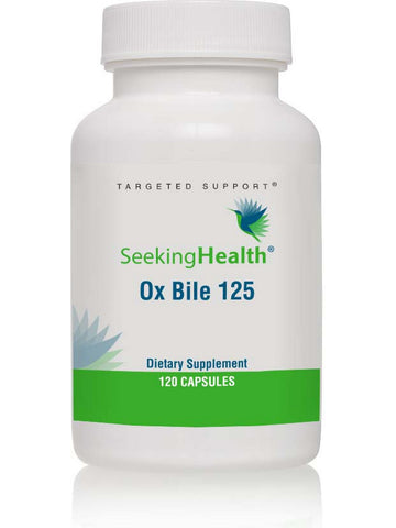 Seeking Health, Ox Bile 125 mg, 120 capsules