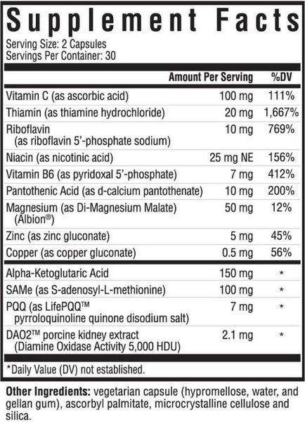 Seeking Health, Histamine Nutrients, 60 capsules