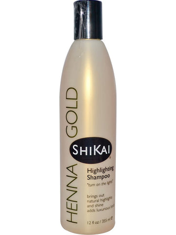 ShiKai, Henna Gold Highlighting Shampoo, 12 fl oz