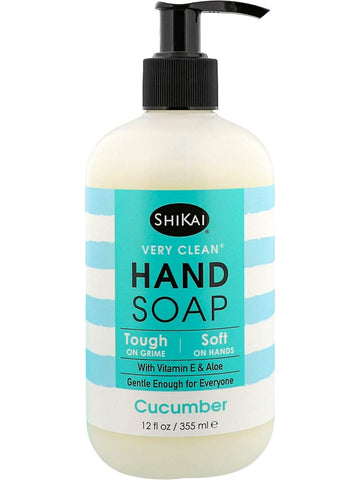 ShiKai, Very Clean Hand Soap, Cucumber, 12 fl oz