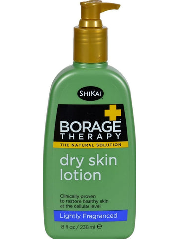 ShiKai, Borage Therapy Dry Skin Lotion, Lightly Fragranced, 8 fl oz