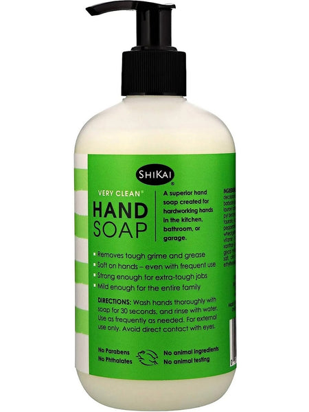 ShiKai, Very Clean Hand Soap, Peppermint, 12 fl oz