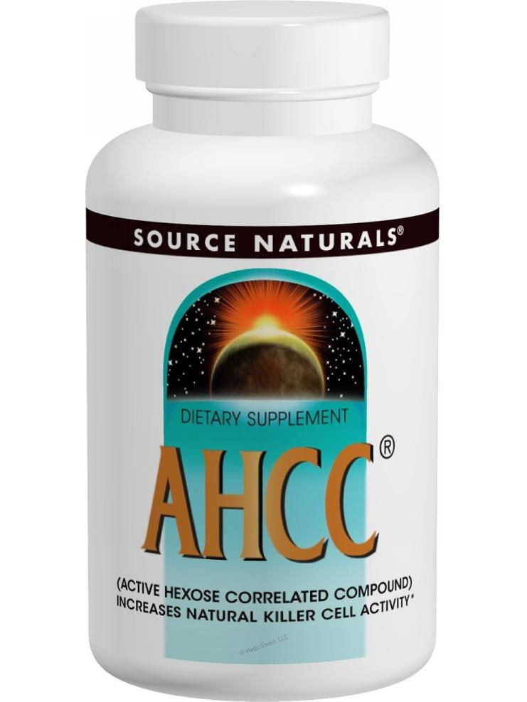 Source Naturals, AHCC Active Hexose Correlated Compound, 750mg, 60 ct