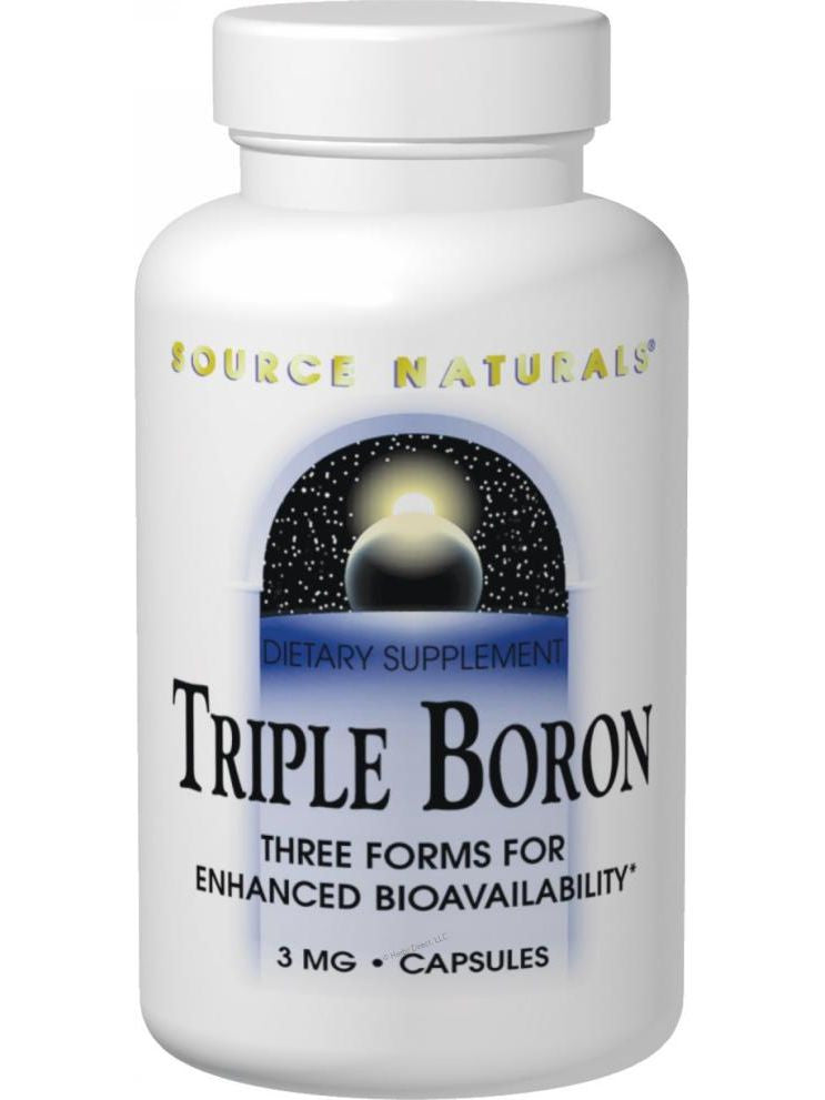 Source Naturals, Triple Boron, 200 ct