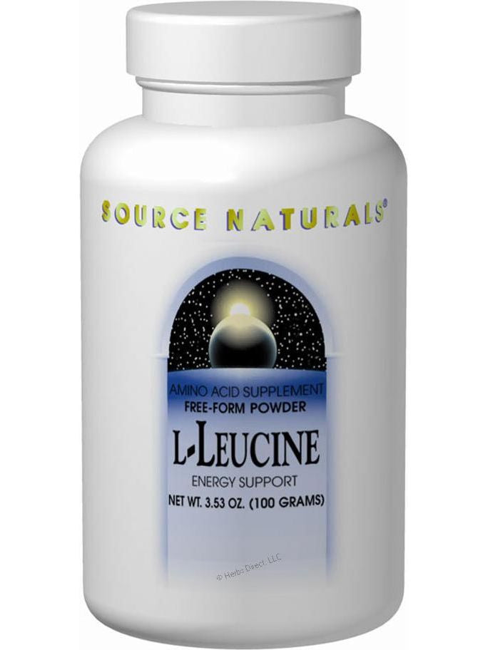 Source Naturals, L-Leucine, 500mg, 240 ct