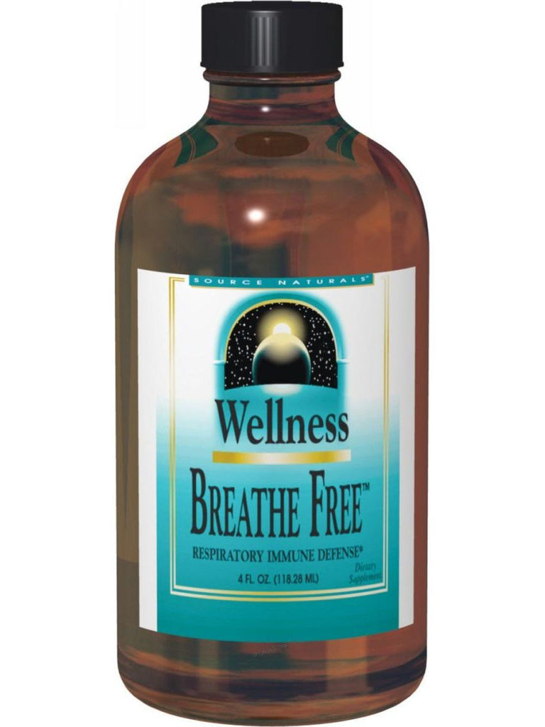 Source Naturals, Wellness Breathe Free Syrup 8 oz, 8 oz