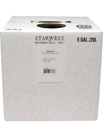 Starwest Botanicals, Natural Massage Oil, 640 fl oz