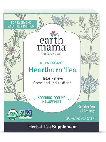 Earth Mama, Heartburn Tea, 16 Tea Bags