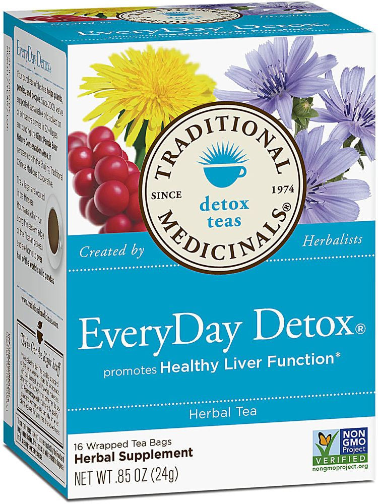 Traditional Medicinals, Everyday Detox Tea, 16 bags