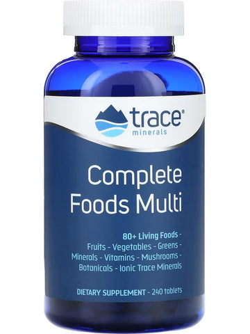Trace Minerals, Complete Foods Multi, 240 Tablets