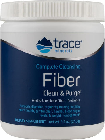 Trace Minerals, Complete Cleansing Fiber, 8.5 oz