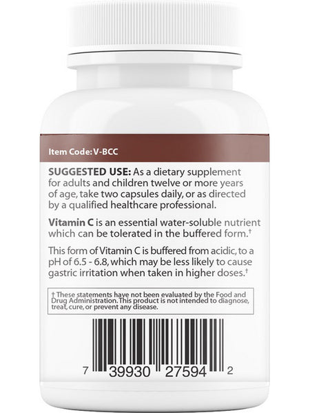 Vinco, Buffered Vitamin C 1000 with Bioflavonoids & Rose Hips, 60 Vegetarian Capsules