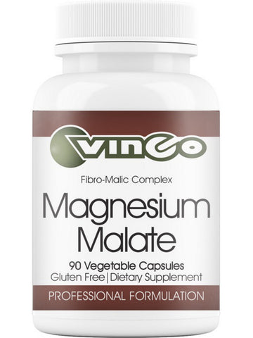 Vinco, Magnesium Malate, 90 Vegetable Capsules