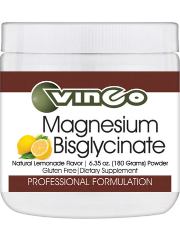 Vinco, Magnesium Bisglycinate, Natural Lemonade Flavor, 6.35 oz