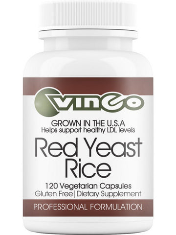 Vinco, Red Yeast Rice, 120 Vegetarian Capsules
