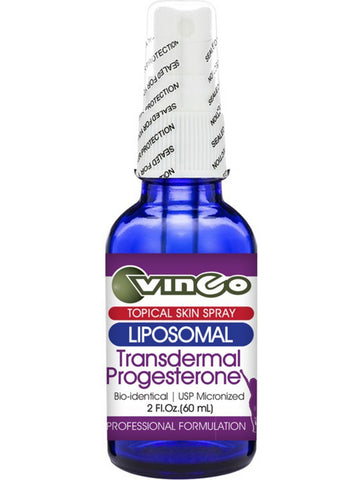 Vinco, Liposomal Transdermal Progesterone, USP Micronized, 2 fl oz
