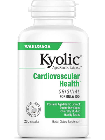 Wakunaga, Kyolic, Cardiovascular Health Formula 100, 200 Capsules