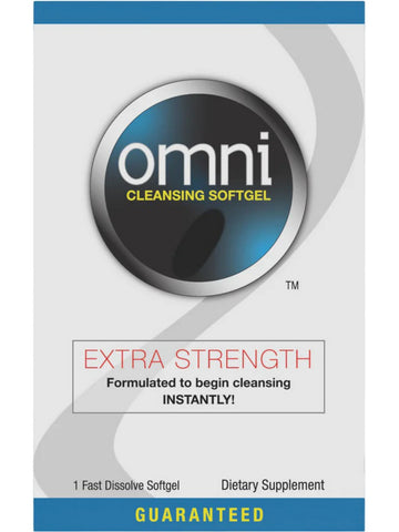 Wellgenix, Omni Cleansing Softgel, Extra Strength, 1 Fast Dissolve Softgel