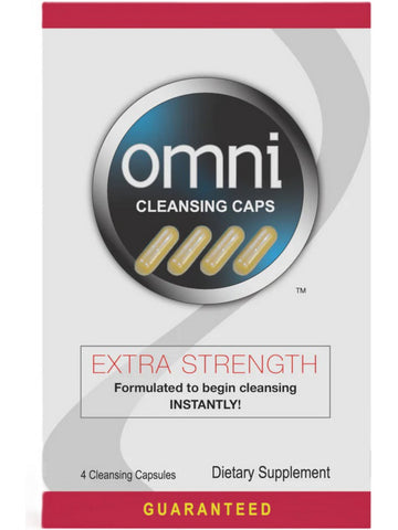 Wellgenix, Omni Cleansing Caps, Extra Strength, 4 Cleansing Capsules