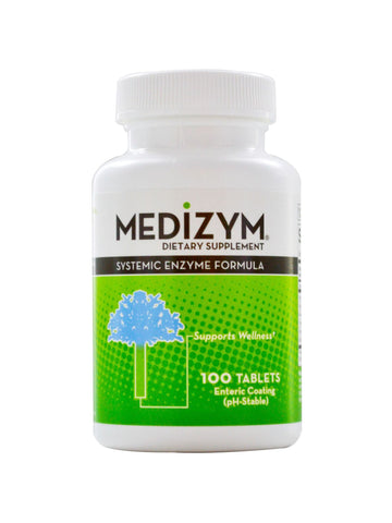 Naturally Vitamins, Medizym Systemic Enzyme Formula, 100 tabs